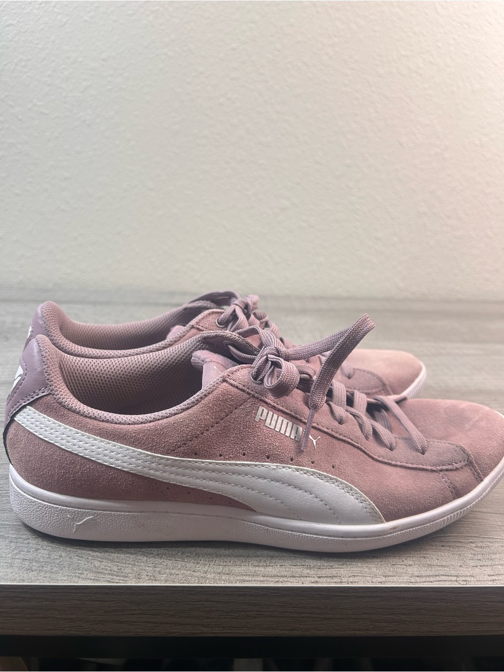 PUMA Suede Classic Women's Sneakers in Dusty Pink Size 7.5 - Picture 4 of 10